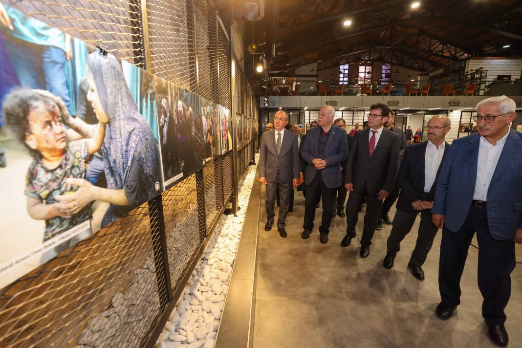 Katil İsrail’in Gazze soykırımı Konya’da fotoğraf sergisiyle anlatılıyor 2